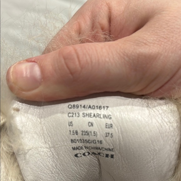 Coach High-Top Sneakers - Picture 3 of 4